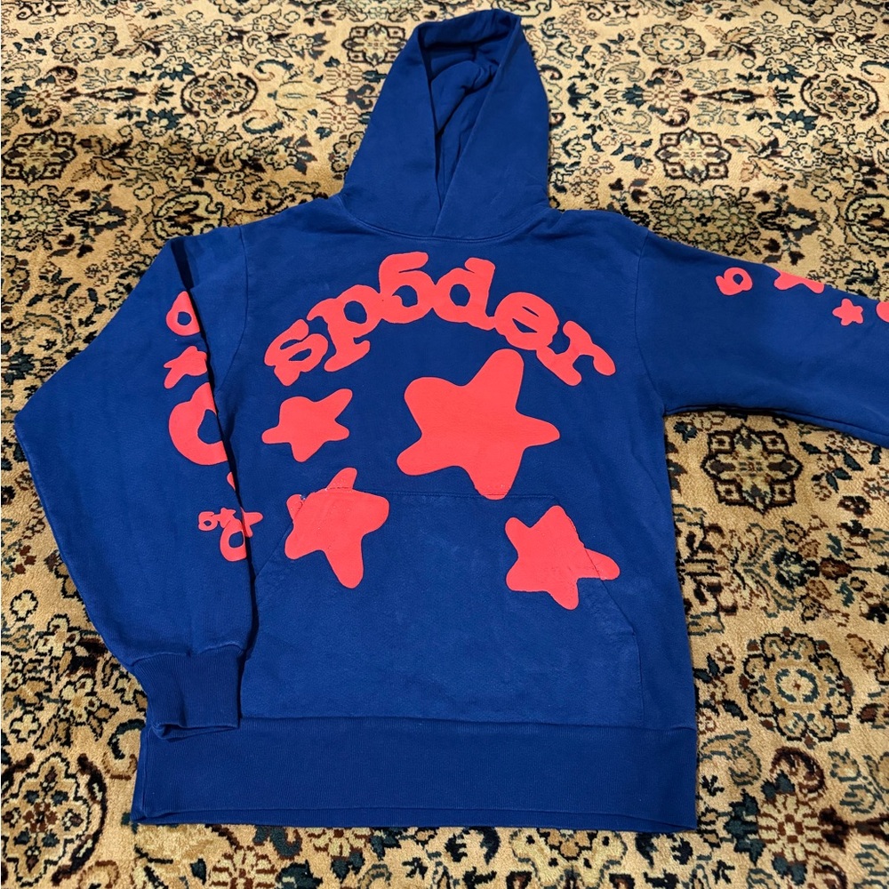 sp5der sweatsuit navy beluga